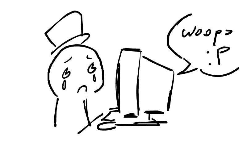 Maintenance console screenshot